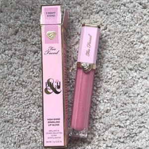 Too faced 2 Night Stand lip gloss